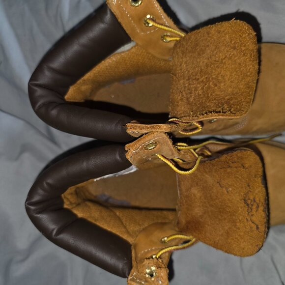 Womens Timberland Premium 6-Inch Boot - Wheat size 6 M - Picture 4 of 11